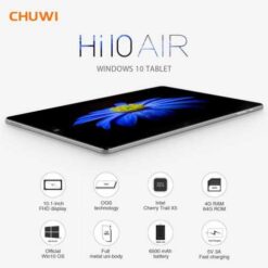 Alternative view of CHUWI Hi10 Air,10.1inch Tablet PC,Windows10 Intel Cherry Z8350,Quad Core 4GB RAM 64GB ROM,1920X1200 IPS Screen,Type-C,BT4.0,WiFi,2 in 1 Tablet