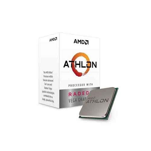 AMD Athlon 200GE AM4 Socket Desktop Processor with Radeon Vega 3 Graphics