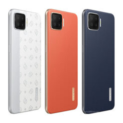 Alternative view of Oppo F17 Dynamic Orange