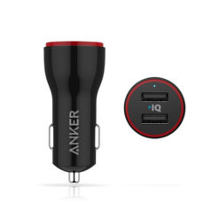 24W 2-Port USB Smart Car Charger