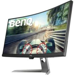 BenQ EX3501R 35 Inch Curved Gaming Monitor for Sim Racing, 2K Ultrawide