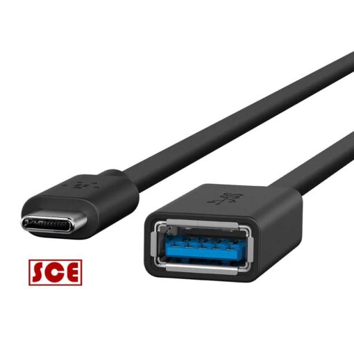 Belkin 3.0 USB-C TO USB-A ADAPTER,5GBPS,1.5A,BLK