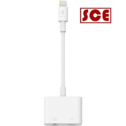 Belkin 3.5 MM AUDIO + CHARGE ROCKSTAR,4″,WHT