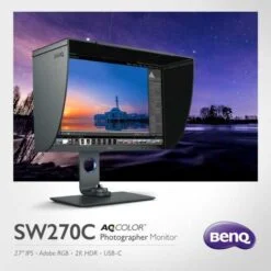 Alternative view of BenQ SW270C 27 inch Photographer Monitor