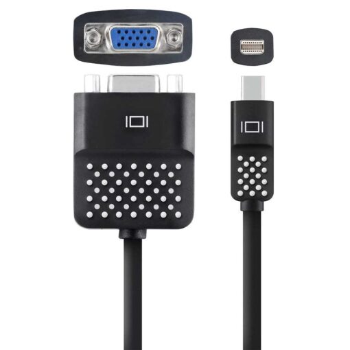Belkin Mini Displayport to VGA Adapter (F2CD028bt),Black