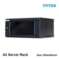 Toten 4U 600×450 Wall Mounted Close Rack